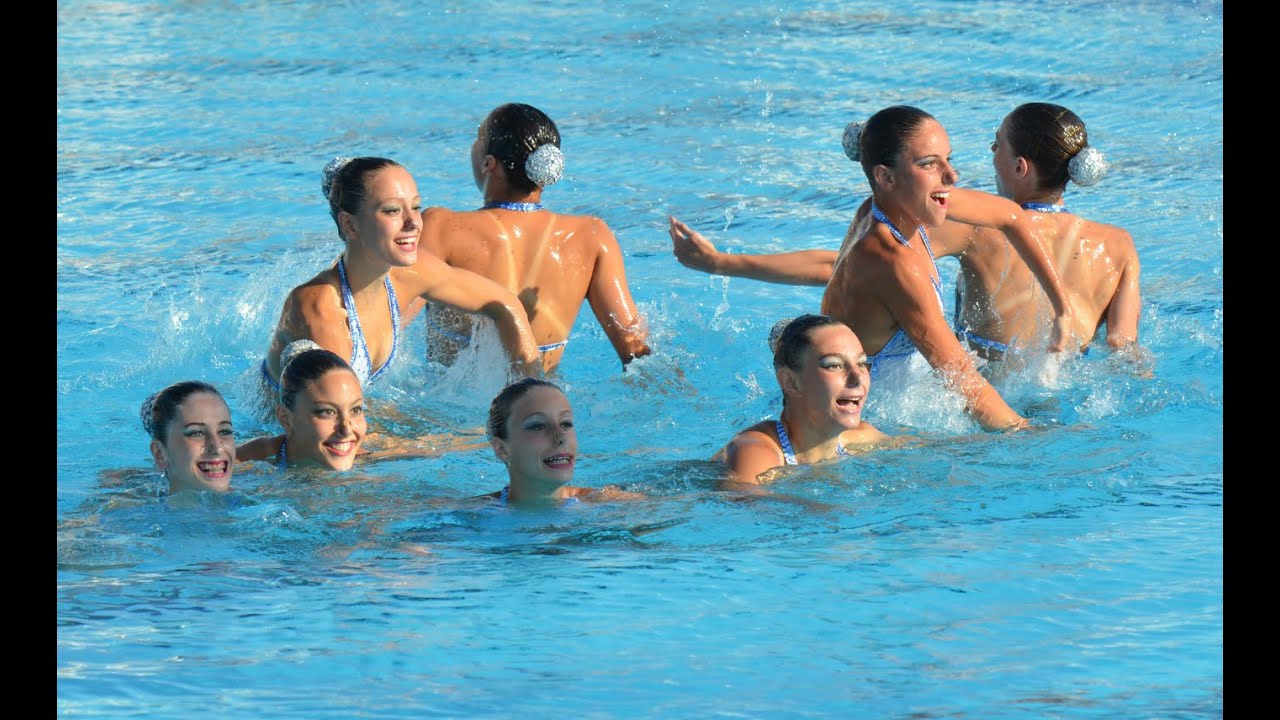 Mediterranean Synchronized Swimming Cup Comen 2015 Equipo Libre España