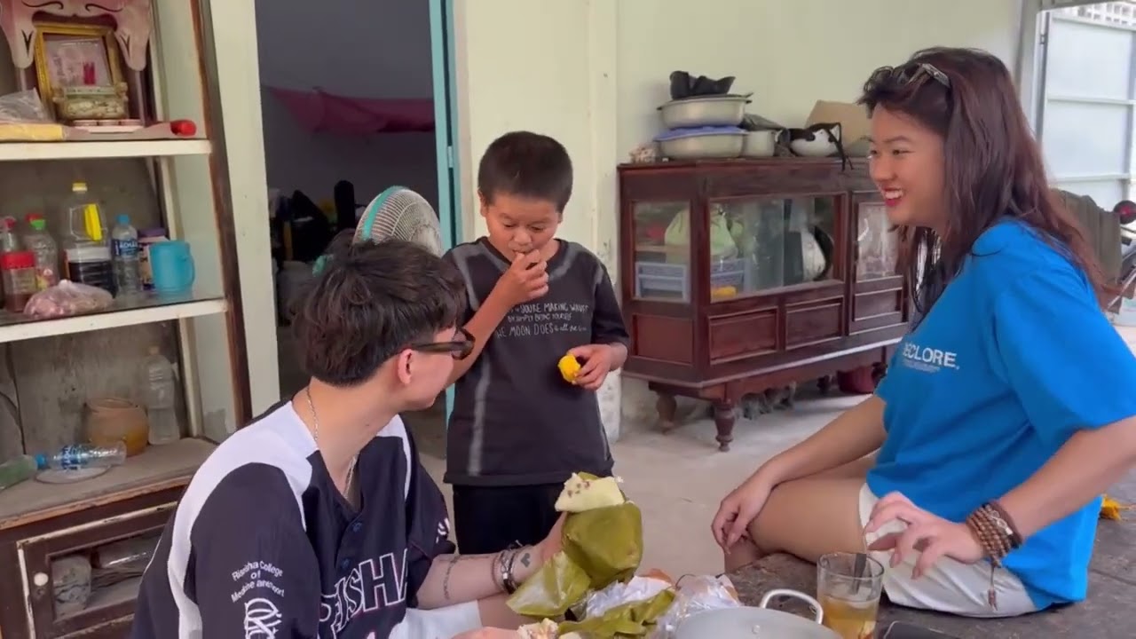 Bộ bốn được anh T&agrave;i T&iacute; Tẹo dẫn về qu&ecirc; trải nghiệm v&agrave; thưởng thức đặc sản miền t&acirc;y || Huy T&iacute; Hon