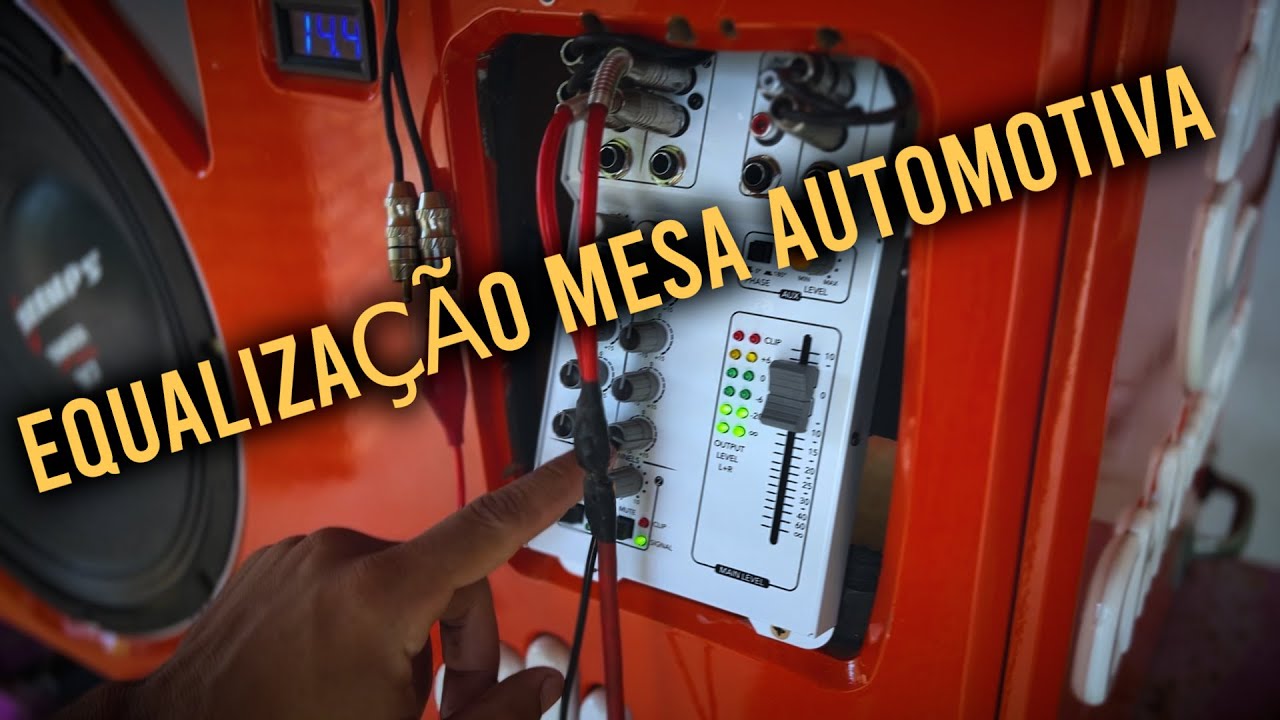 EQUALIZAÇÃO MESA AUTOMOTIVA TARAMPS T0202 NA PRÁTICA