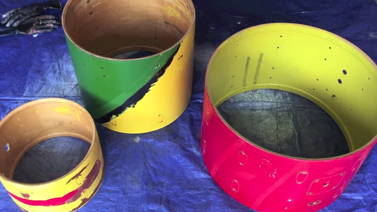 Restoring a Vintage Slingerland Mahogany Drum Set