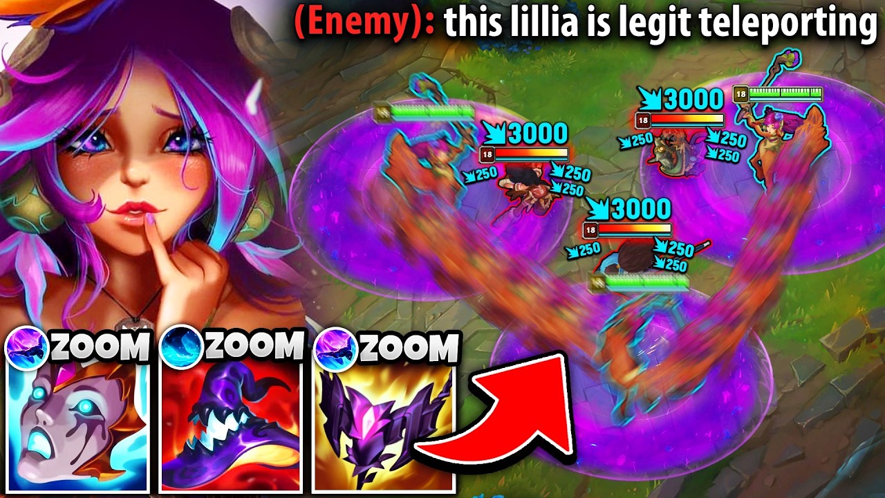 I don't think Lillia is balanced right now... (FLY AROUND THE MAP)