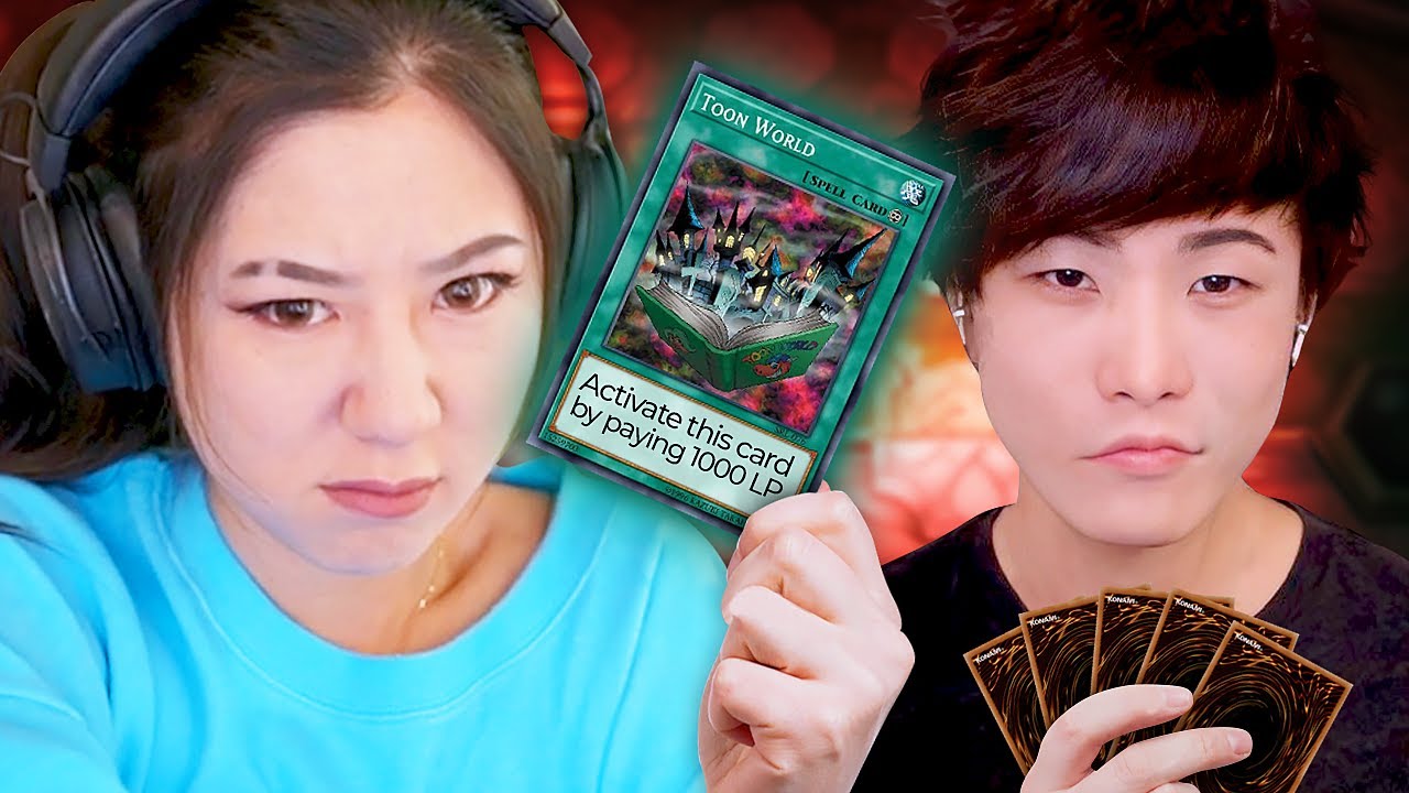 I built a TOON deck to FINALLY beat Sykkuno In Yu-Gi-Oh Master Duel