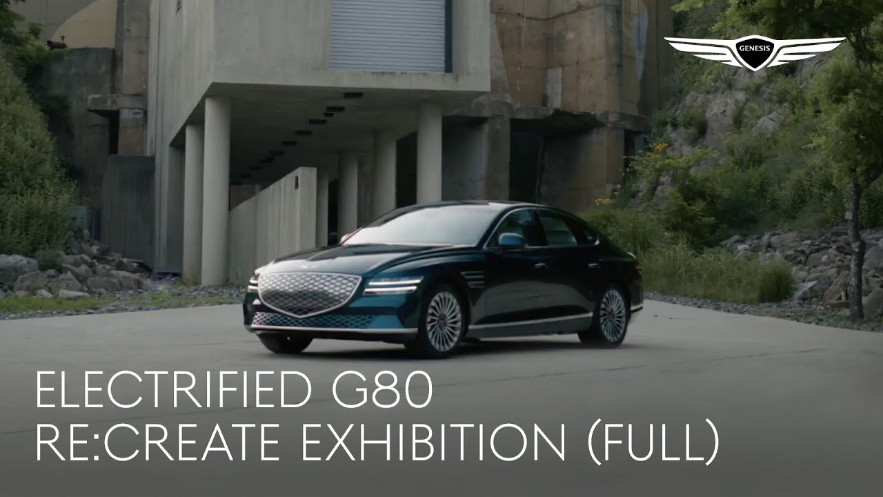 Electrified G80 | RE:CREATE 특별 전시 | 제네시스