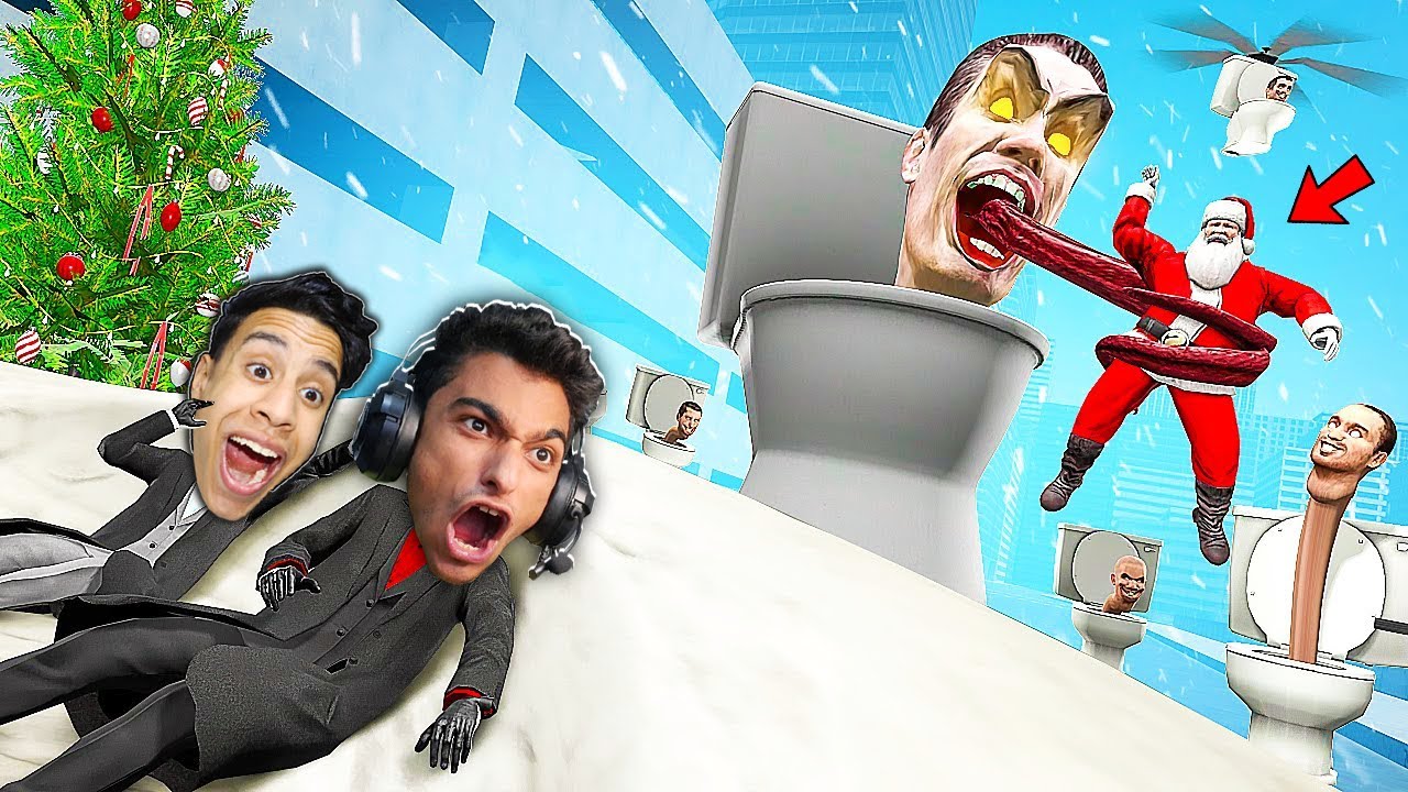 لعبة الغميضة الهروب من شتبي دوب يس المثلج مع عبده ماندو خطفو بابا نويل..!! 🔥😱 | Garry's Mod