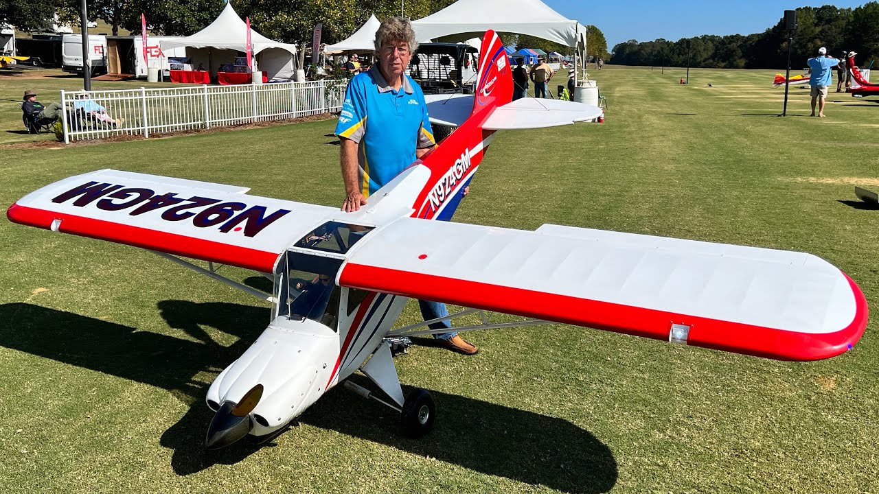 Hangar 9 Carbon Cub FX-3 200cc: Day 8 Nall in the Fall 2023