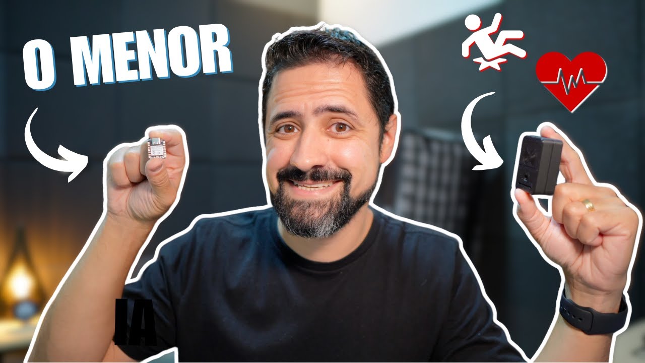 Sensores mmWave de Batimentos Cardíacos e Queda PRONTOS para Home Assistant