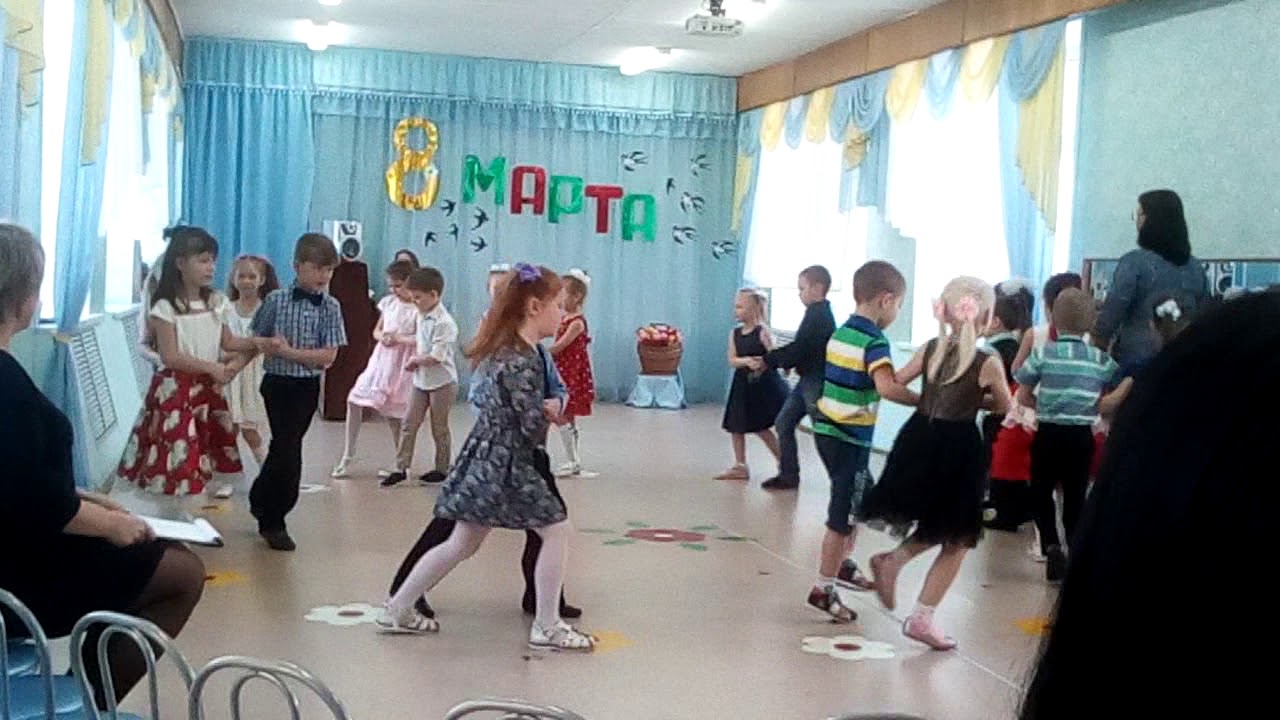 Полька для мам. Подготовительная группа детского сада Белочка. Нюксеница. 2019