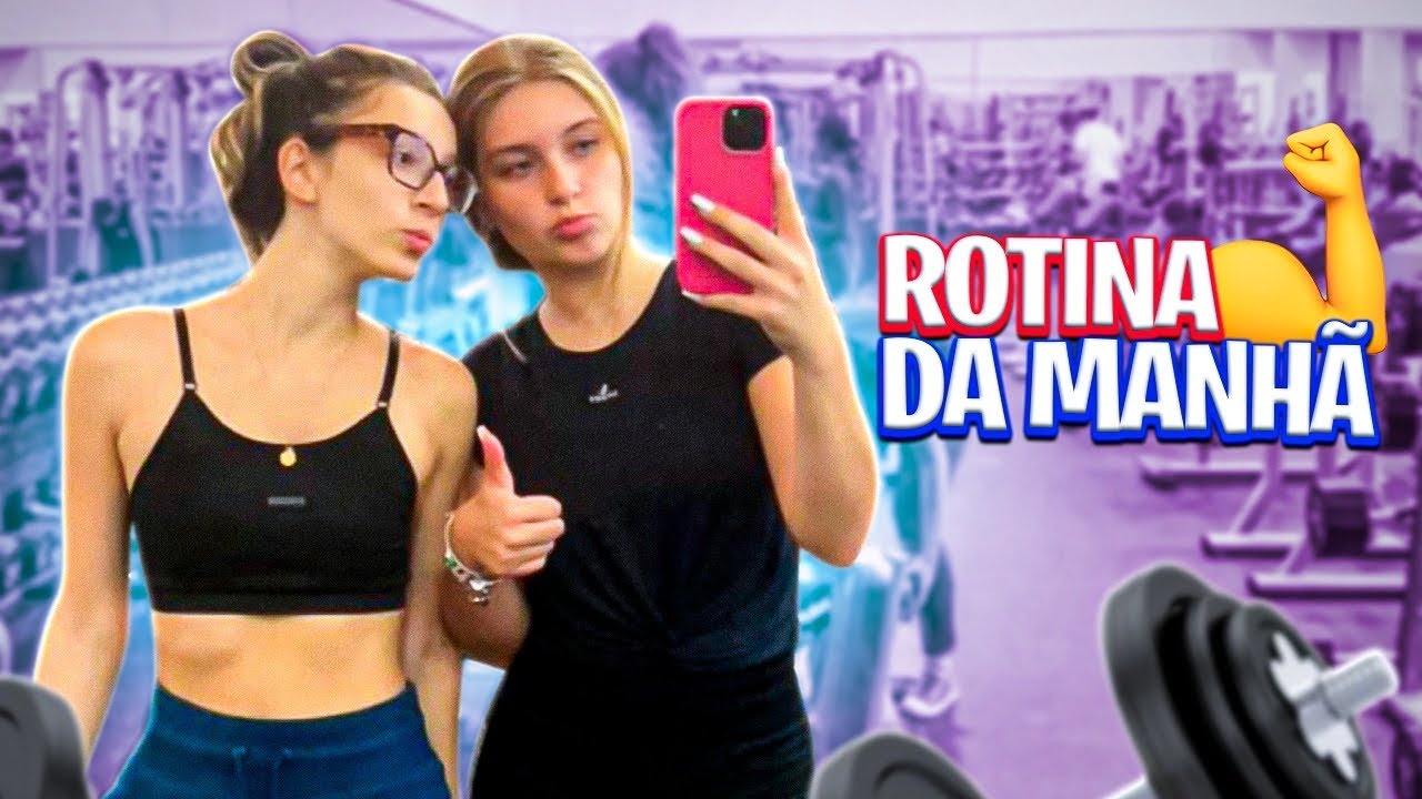 BUSQUEI O IPHONE PRO MAX QUE GANHEI DEPOIS DA ACADEMIA! ROTINA DA MANHÃ NOS EUA