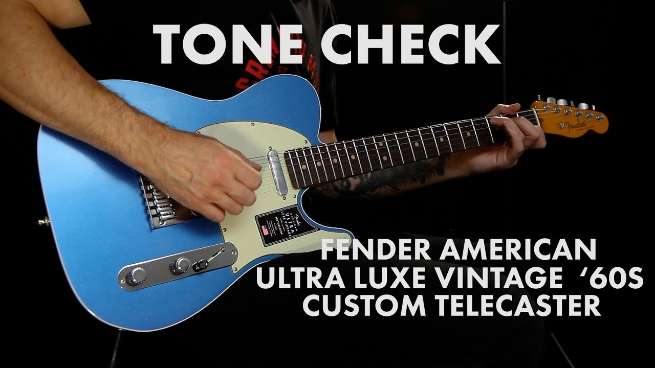 TONE CHECK: Fender American Ultra Luxe Vintage '60s Custom Telecaster Demo