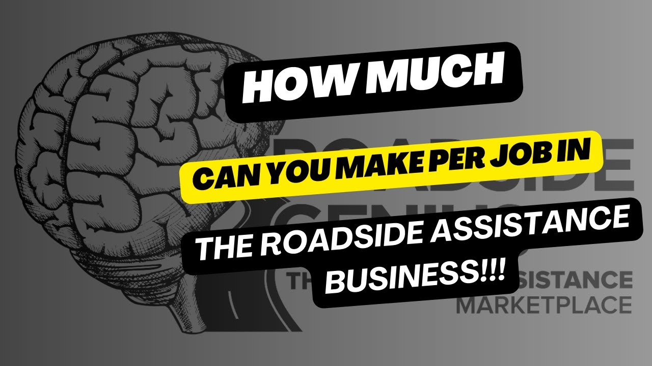 How Much Can You Make Per Job In The Roadside Assistance Business ? #roadside #business #profits