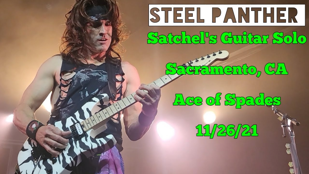 Steel Panther - Satchel's Guitar Solo - Sacramento, CA - Ace of Spades - 11/26/21