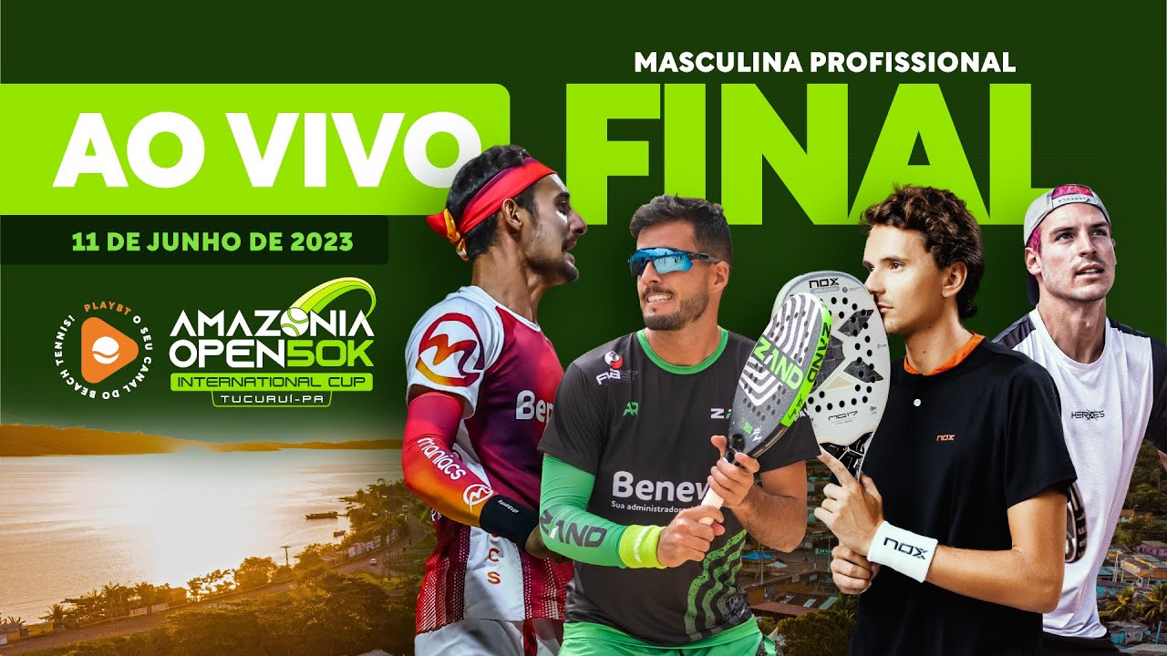 FINAL:  ANTOMI RAMOS/MICHELE CAPPELLETTI X MATTIA SPOTO/NICOLAS GIANOTTI- AMAZONIA OPEN 50K -TUCURU&Iacute;