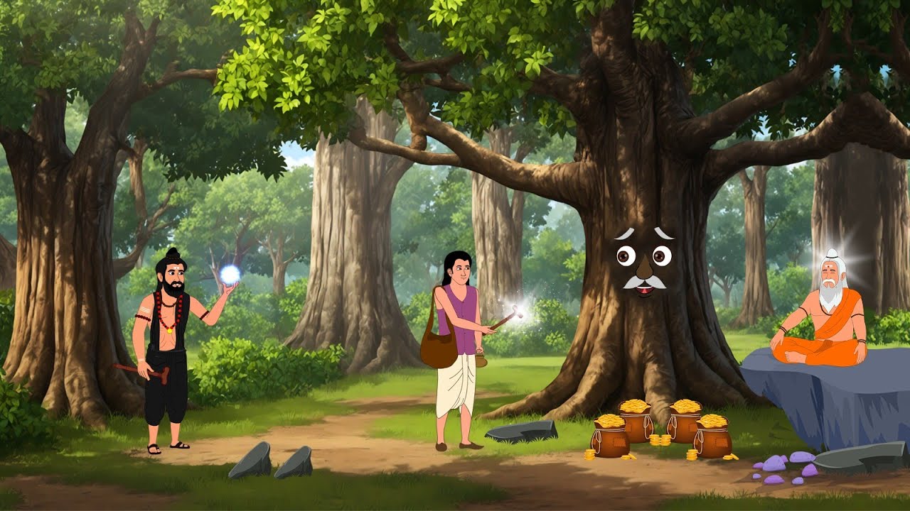 चार रूपये का तकदीर 2 | char rupye ka takdir 2 hindi story | Hindi cartoon moral story| New kahaniya
