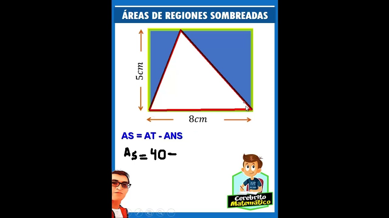 &Aacute;reas de Regiones 🔶 Sombreadas - S&uacute;per F&aacute;cil ✅ #geometry  #geometria  #matem&aacute;tica