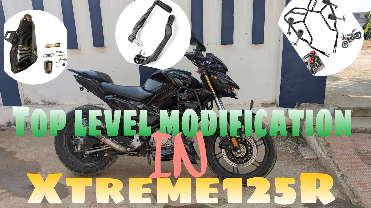 Xtreme 125R Full Modification Vlog  Exhaust & Explained #Xtreme125R #BikeModification #Rahul_06_yt