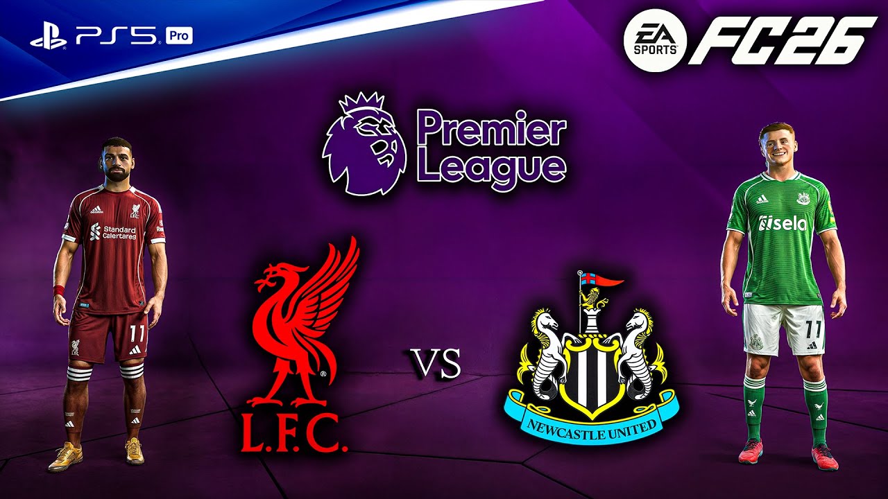 FC 26 - Liverpool vs. Newcastle United - Premier League 25/26 Full Match | PS5™ Pro [4K60]