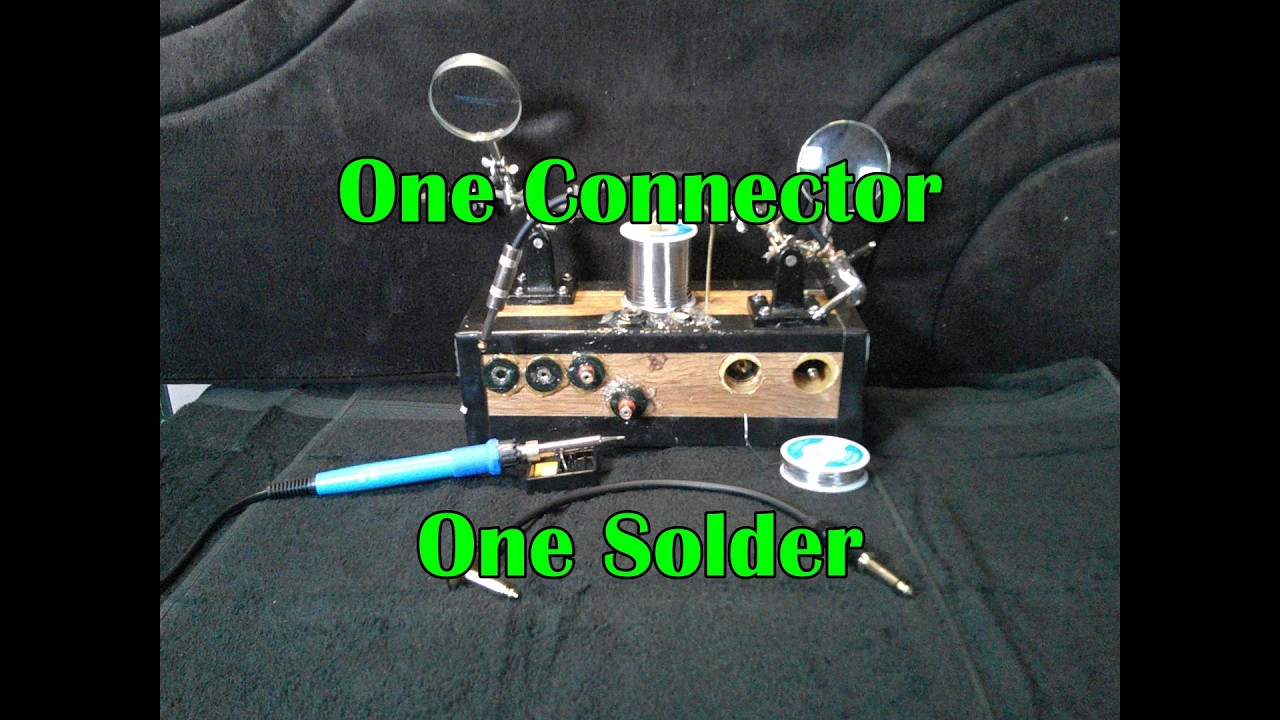 One Connector, One Solder