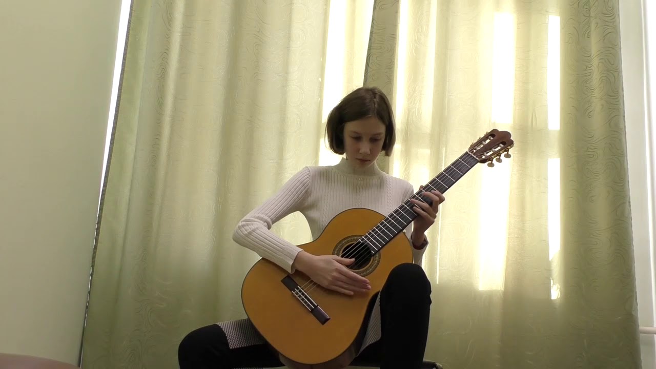 Терёшкина Ульяна (гитара), 2 группа, 3 класс, 8 лет преп. Рубель Л.В.