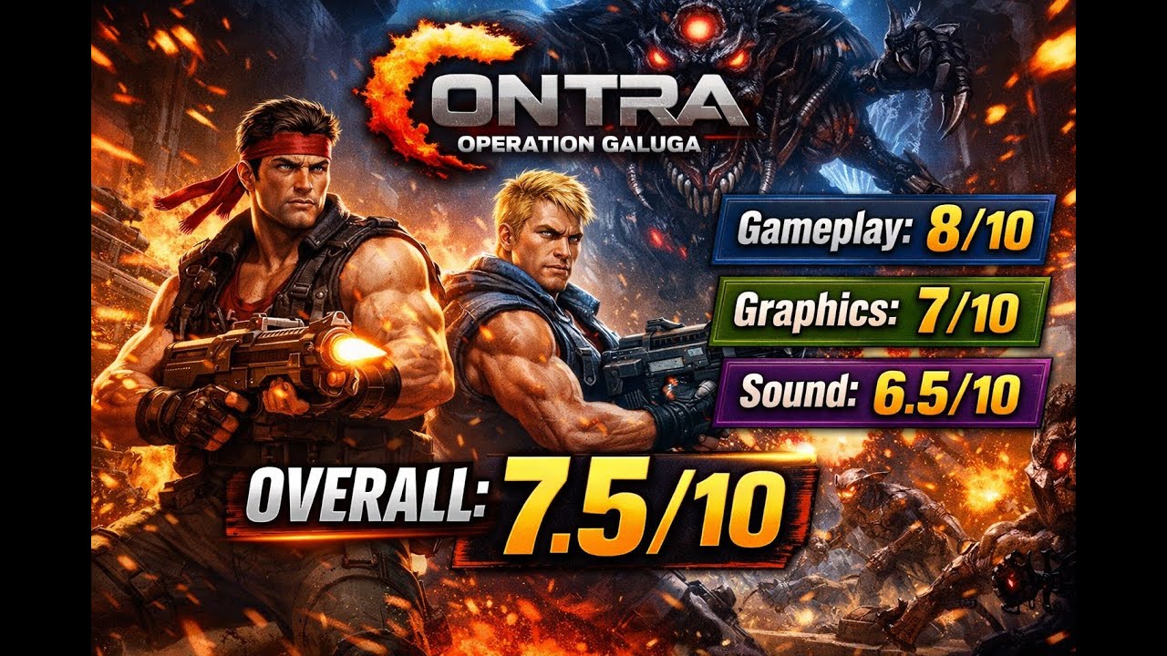 Contra: Операция «Галуга» за 3 минуты – быстрый, жестокий и честный обзор