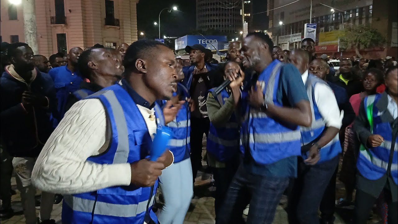 HENRY THE BAND FT JANET , PURPOSE LIVE MINISTRATION EMBASAVA NAIROBI STREET