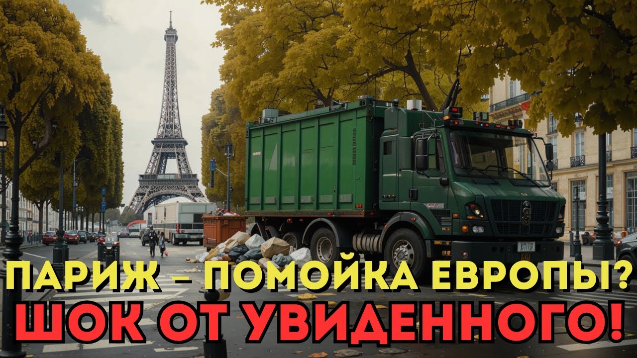 ПАРИЖ – ПОМОЙКА ЕВРОПЫ? РОССИЙСКАЯ ТУРИСТКА В ШОКЕ ОТ УВИДЕННОГО!