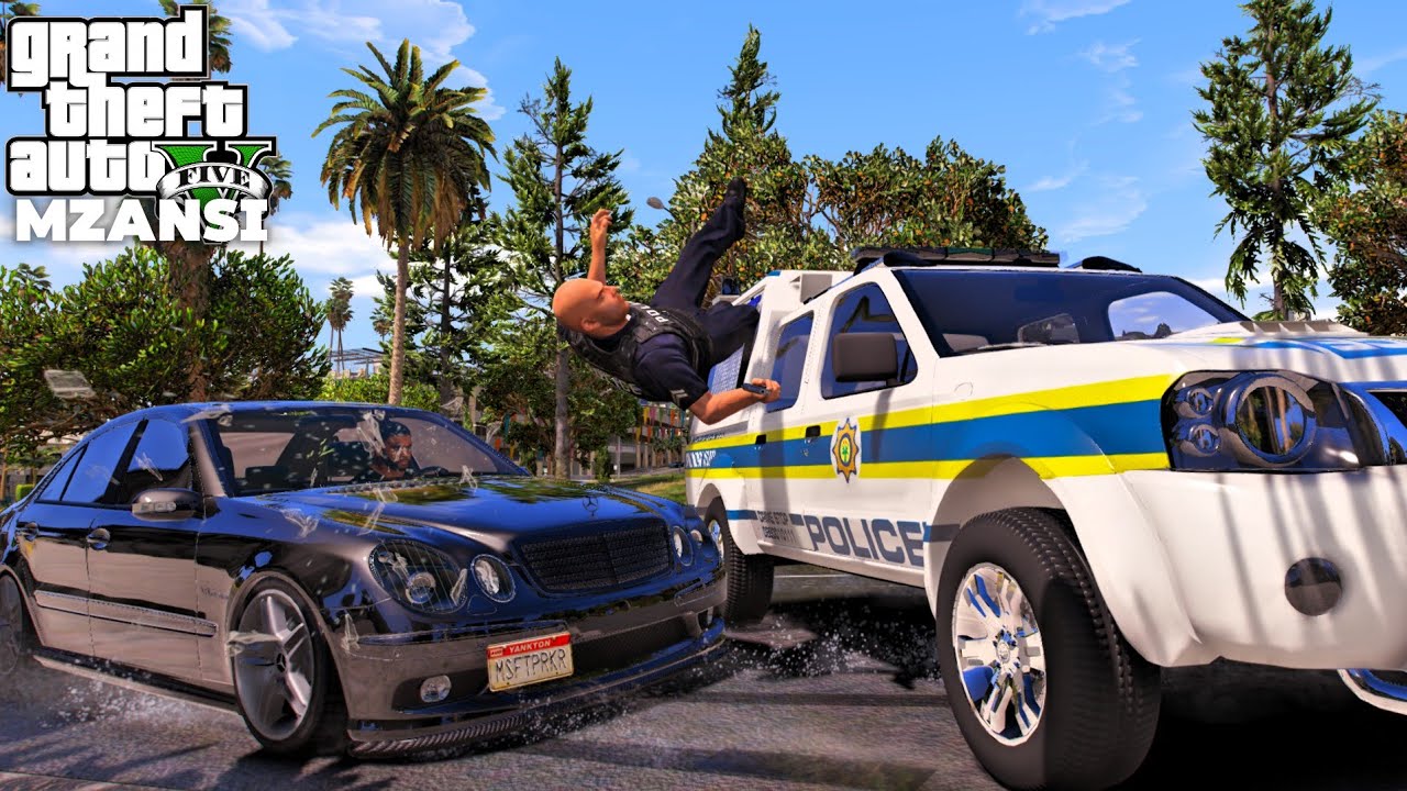 Mercedes-Benz E55 AMG Causes Chaos In Mzansi | GTA 5 Mzansi - Kasi Playboy | Ep14
