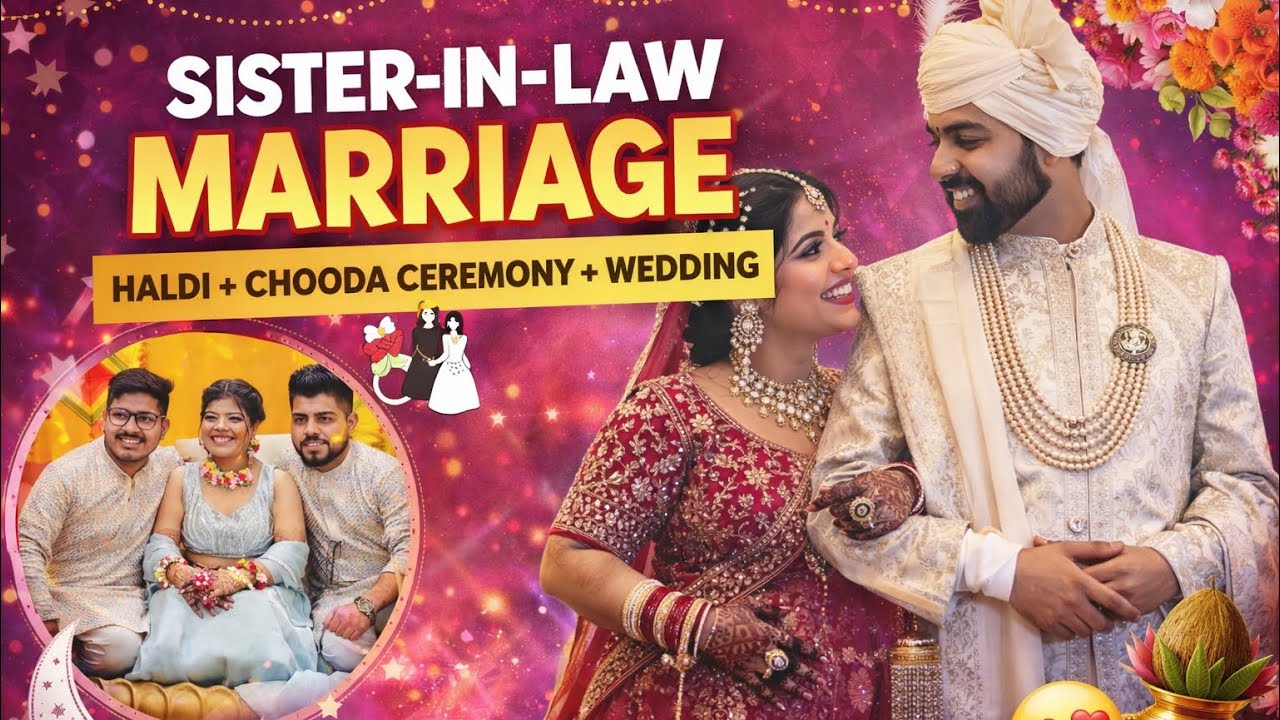 💛 Sister-in-Law Wedding Vlog | Haldi + Chooda Ceremony + Dream Wedding 💍✨ | @Mehtafamilyvlogss