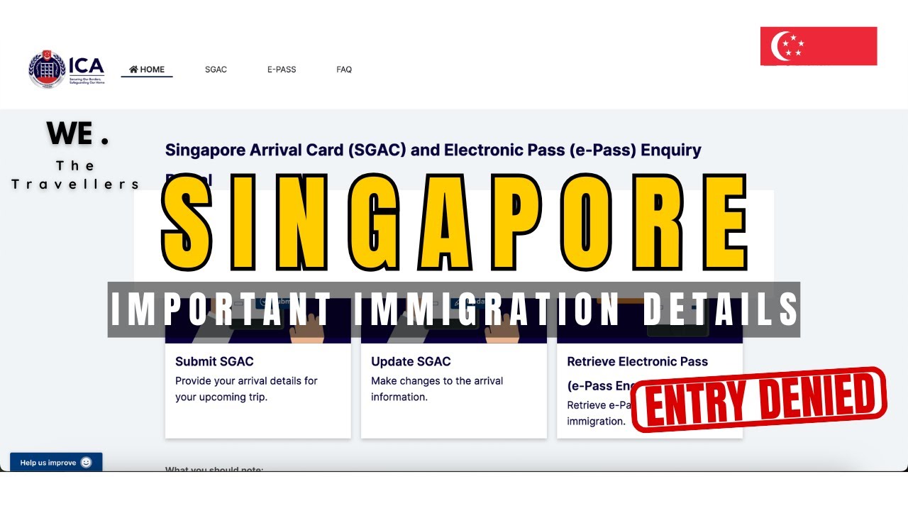 Singapore Arrival Card (SGAC) 2026 🇸🇬 | Step-By-Step Guide