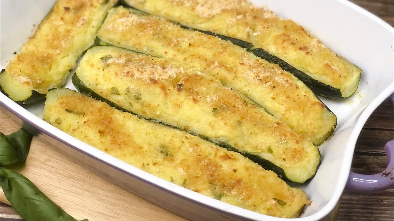 SONO LA FINE DEL MONDO!!!! ZUCCHINE RIPIENE | baked stuffed zucchini
