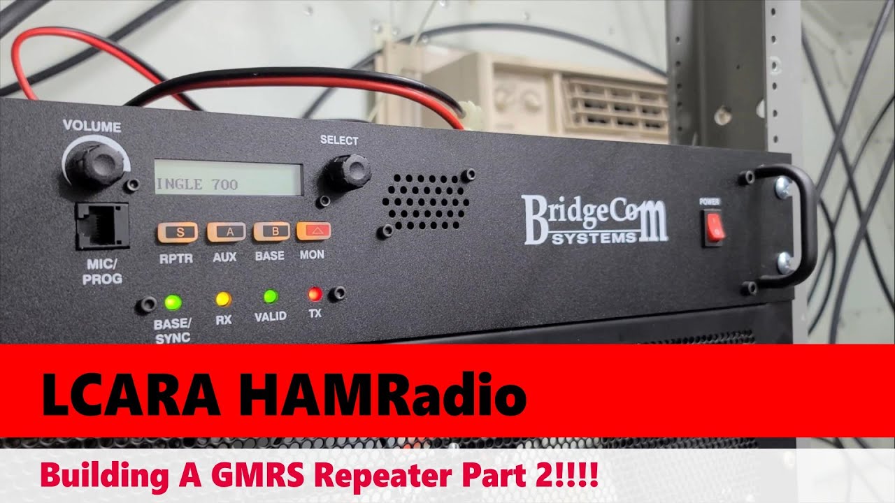 LCARA HAM Radio: Винтаж - Создание ретранслятора GMRS Часть 2!!!!