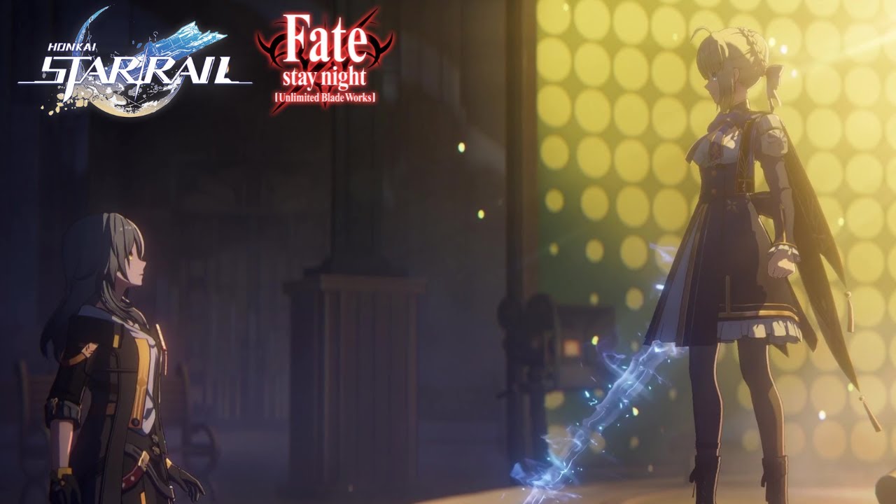 (JP) The Trailblazer Meets Saber *Cutscene* | Honkai: Star Rail 3.4 Sweet Dreams and the Holy Grail