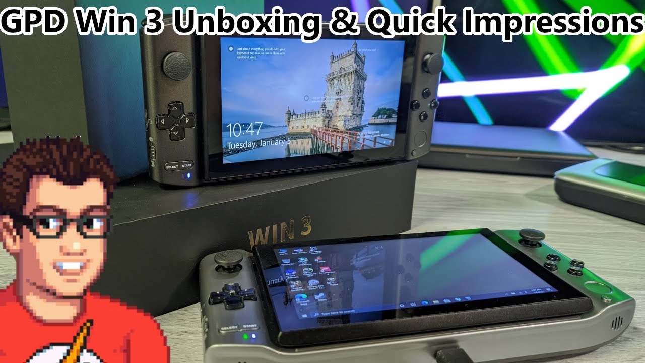 GPD Win 3 - Unboxing and Quick Impressions