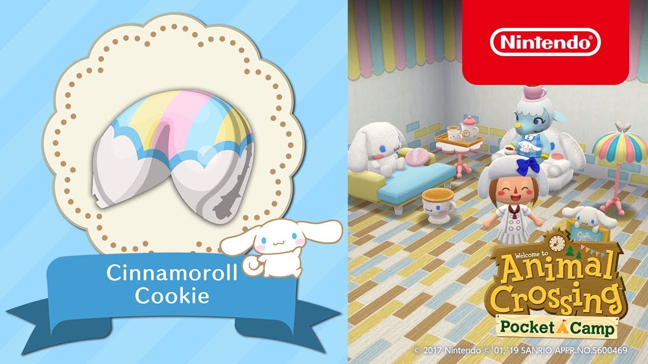 Animal Crossing: Pocket Camp - Cinnamoroll Cookie