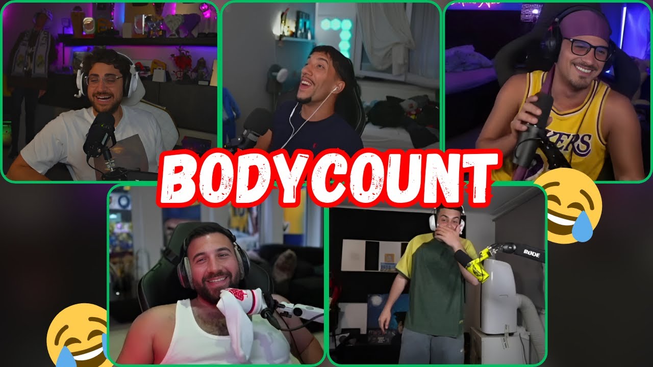 ELI, ROHAT, MERT, MAUS und JUSSEF leaken ihren BODYCOUNT 😂 Lustiger Talk mit den Jungs 😂
