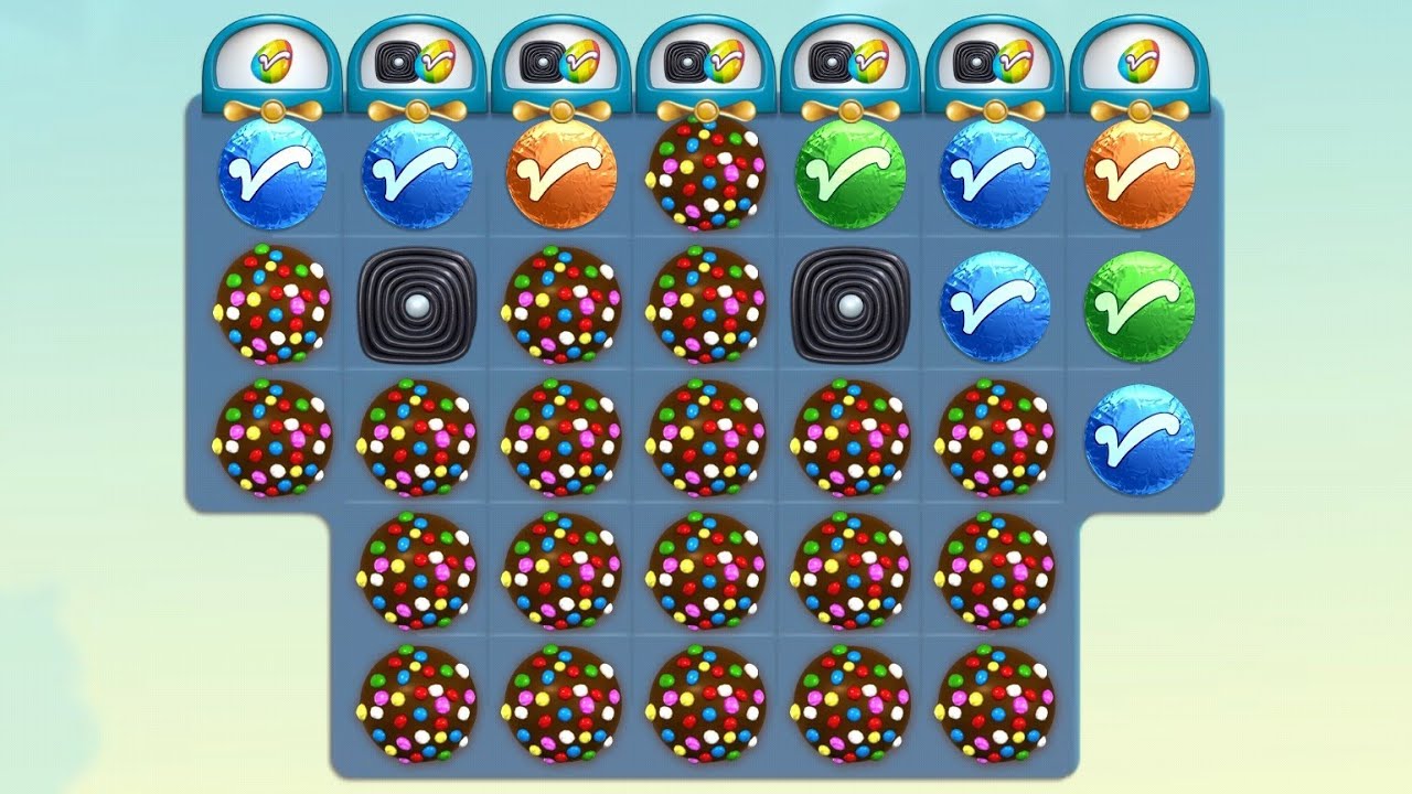 Candy Crush Saga - Twenty Color Bomb Combo || Candy crush color bomb level || #candycrush