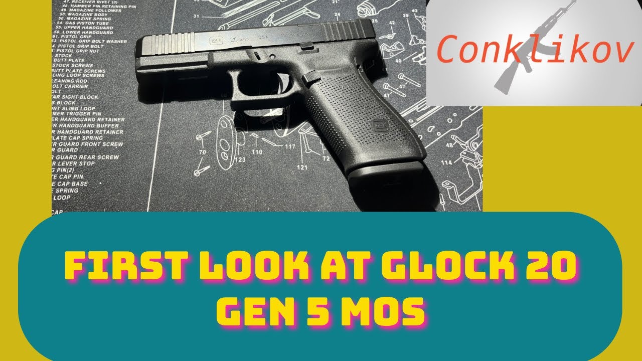 Overview of the GLOCK 20 gen 5 mos #10mm #glock20