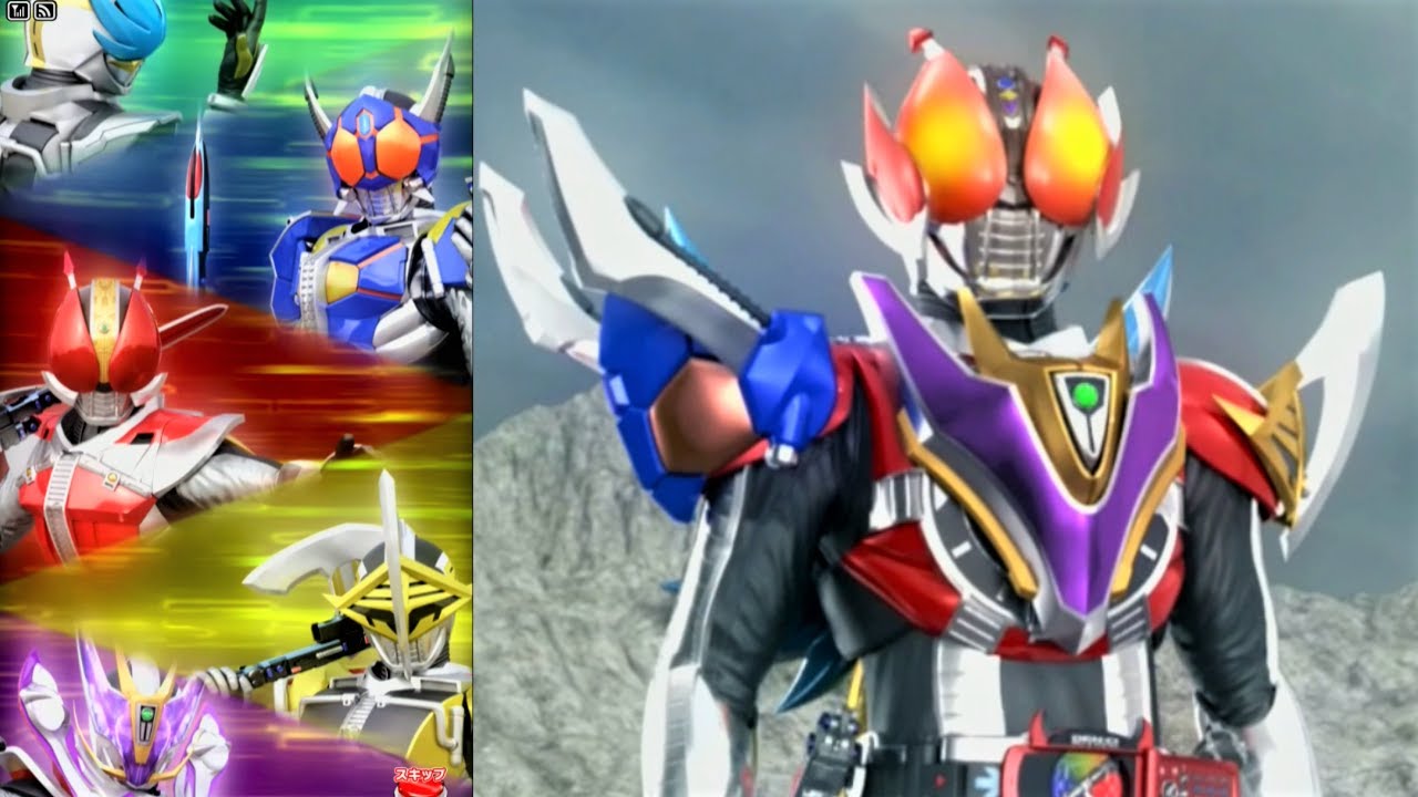 【ガンバライジング】仮面ライダー電王 超クライマックスフォーム 必殺技演出「超ボイスターズキック」