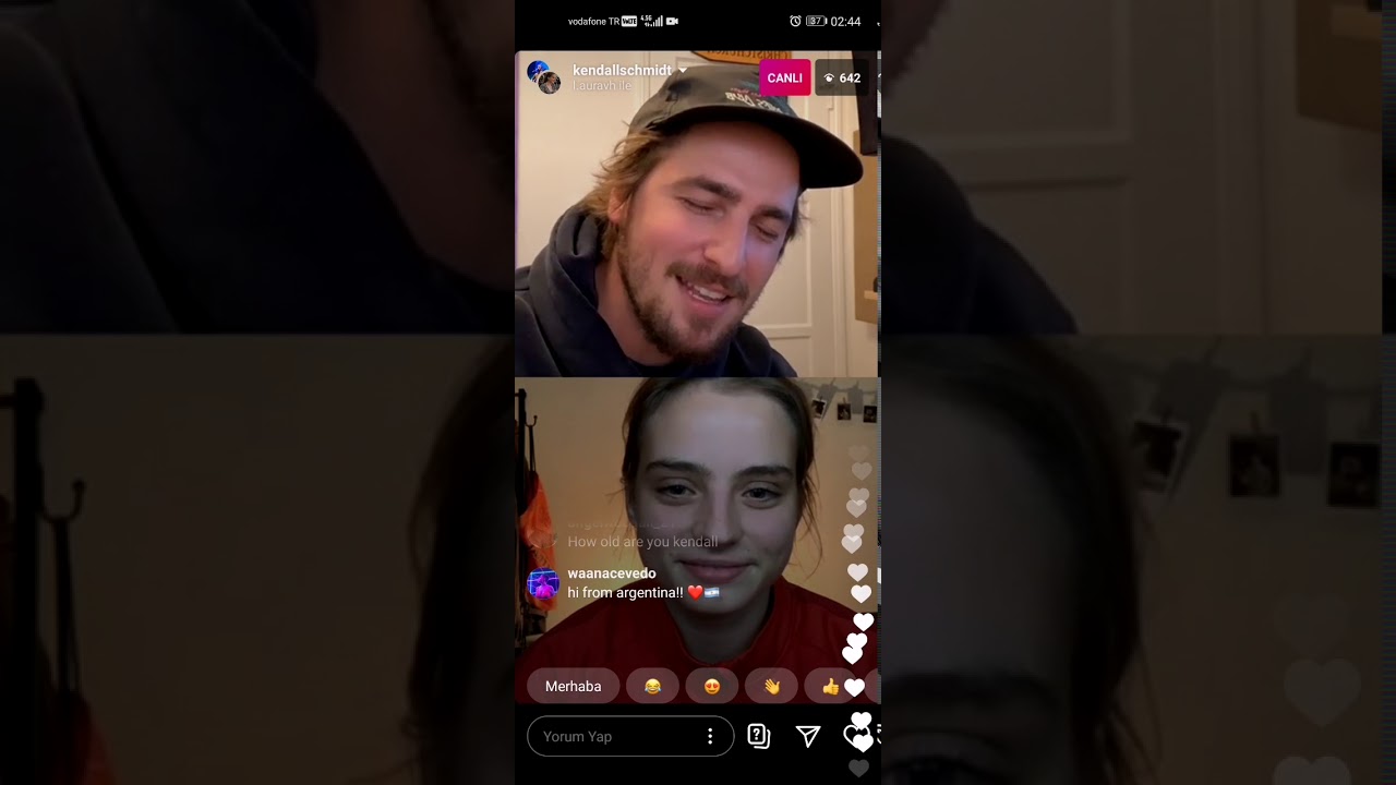 Kendall Schmidt live stream | 21.11.2020|Canlı Yayın