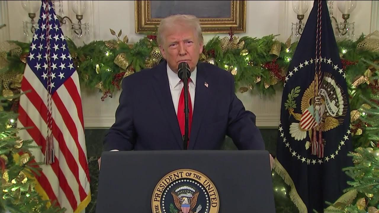 WATCH LIVE: President Donald Trump delivers White House address on 2026 agenda