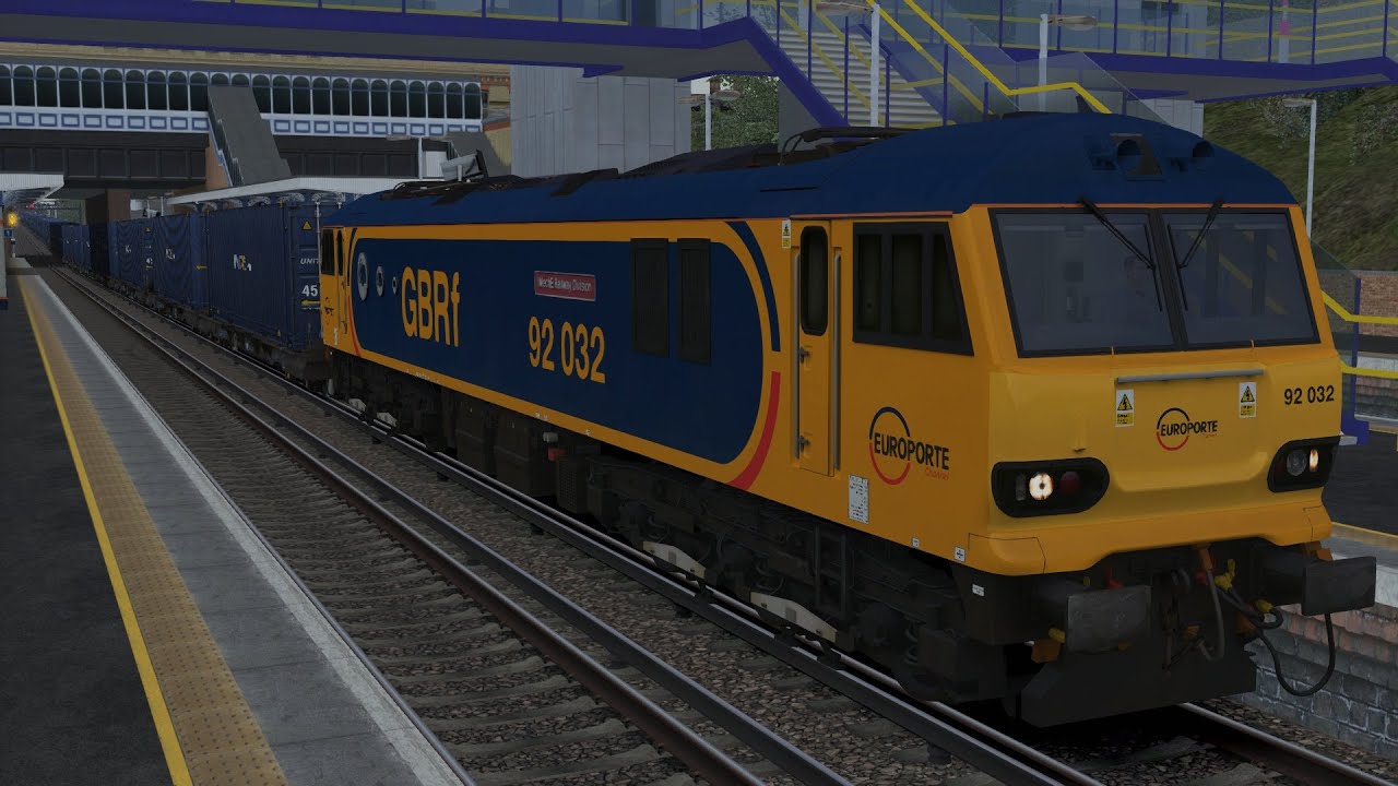 Train Simulator Classic: Route Learning Longhedge Junction to Swanley AP Container EP First Look.