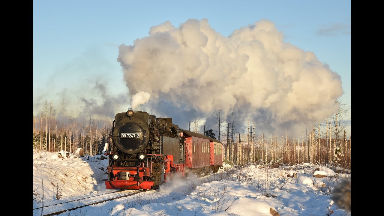 Winterwonderland an der Harzquer- und Brockenbahn im November 2025