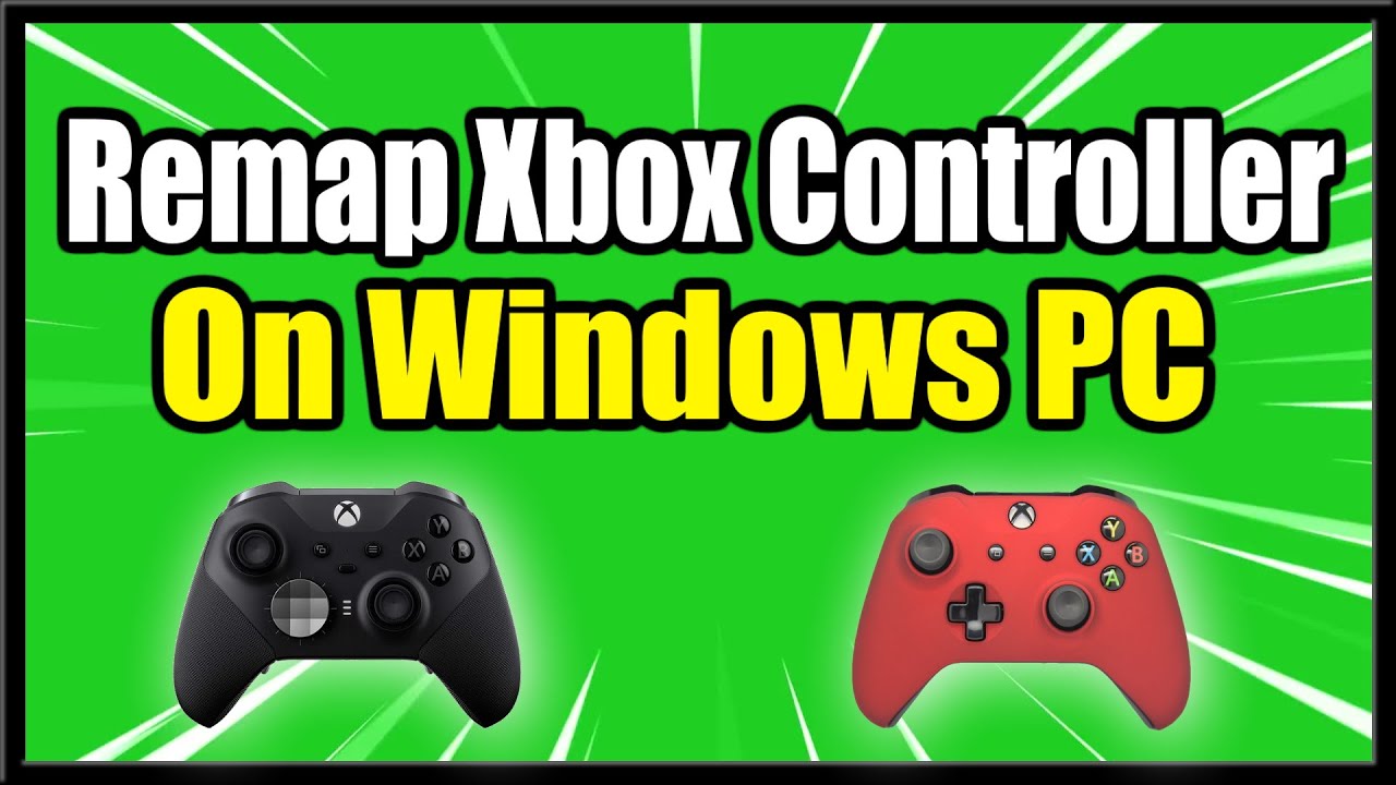 Как переназначить кнопки контроллера Xbox на ПК с Windows и в настройках (быстрый метод!)
