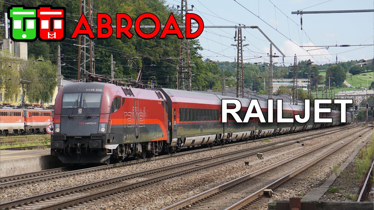 TT Abroad – Salzburg to Vienna in Business Class onboard Austria’s Railjet