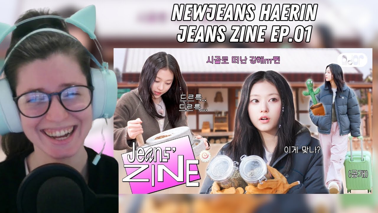 Reacting to Jeans' Zine Little Forest EP.1 Millstone Coffee Master Kang Haerin