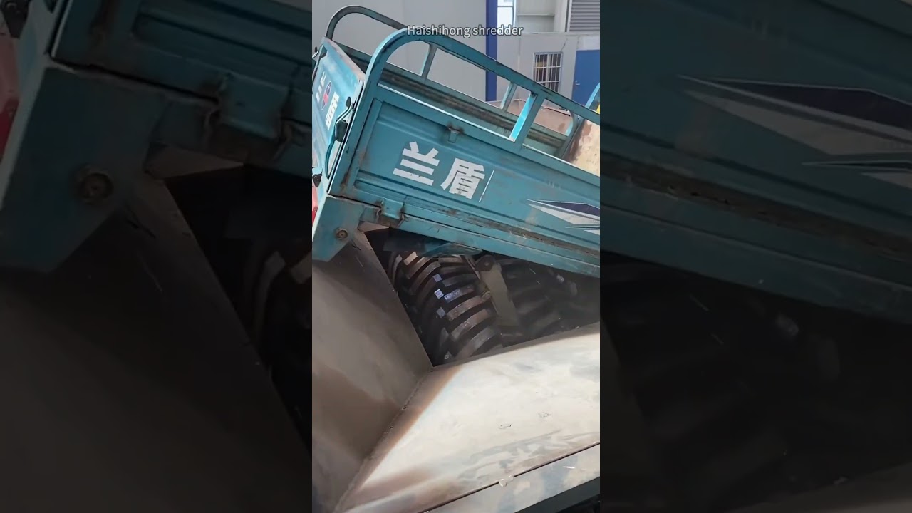#Electric Tricycle Shredder#Renewable Resources Development and Utilization#Domestic Waste Shredder