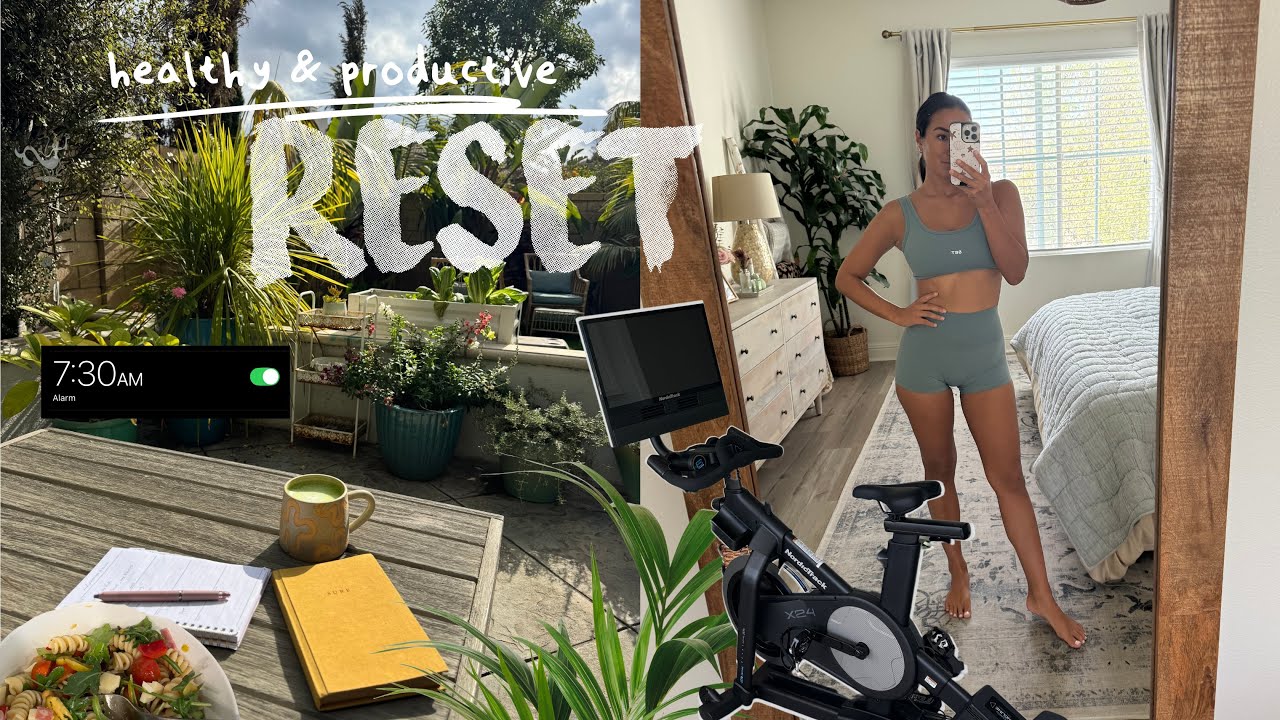 winter to spring RESET | heathy routines, cleaning, & self-care