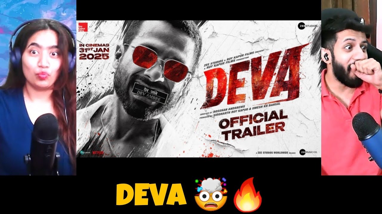 Deva | Trailer Reaction l Shahid Kapoor | Pooja Hegde | The Tenth Staar