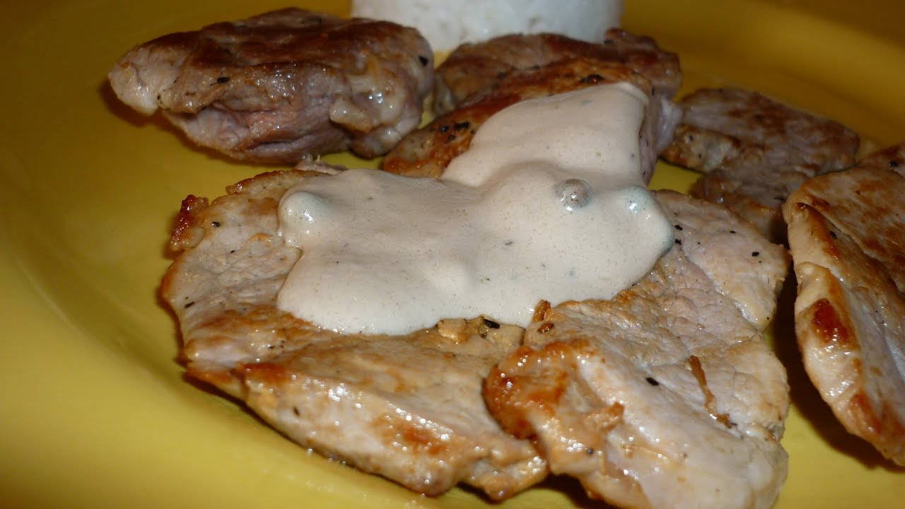 Salsa a la Pimienta para carne. Receta paso a paso de Carmen Cárdenas.