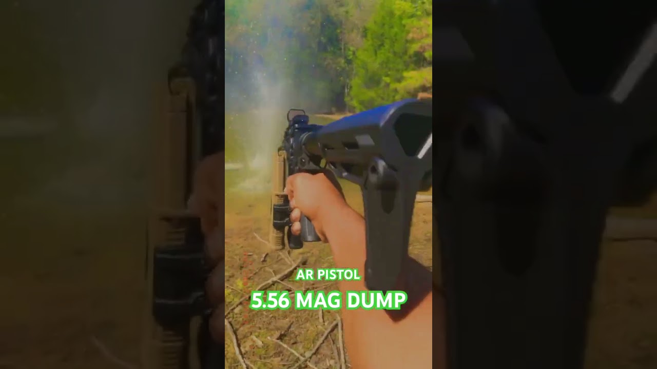 American Tactical AR Pistol MagDump! #doubleclip #americantactical #arp