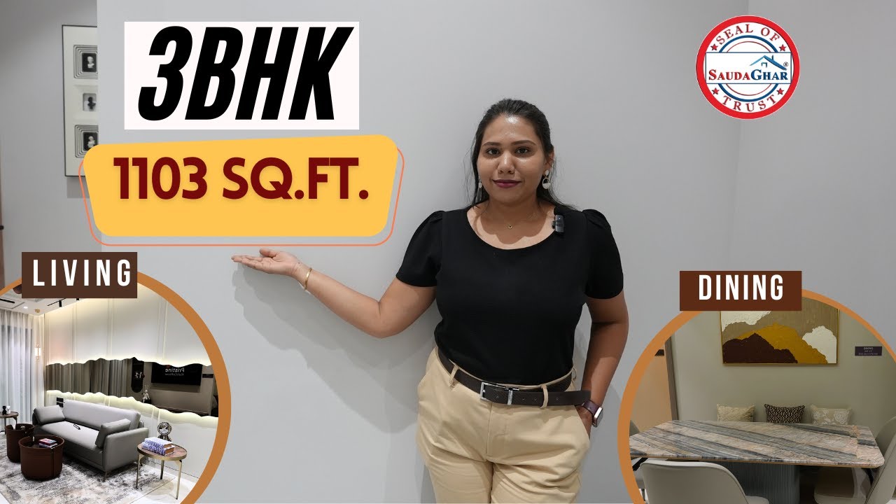 Pristine O2 World 3BHK Sample Flat | Kharadi के पास 3 & 4 BHK का New Launch🚀 #realestate #2024